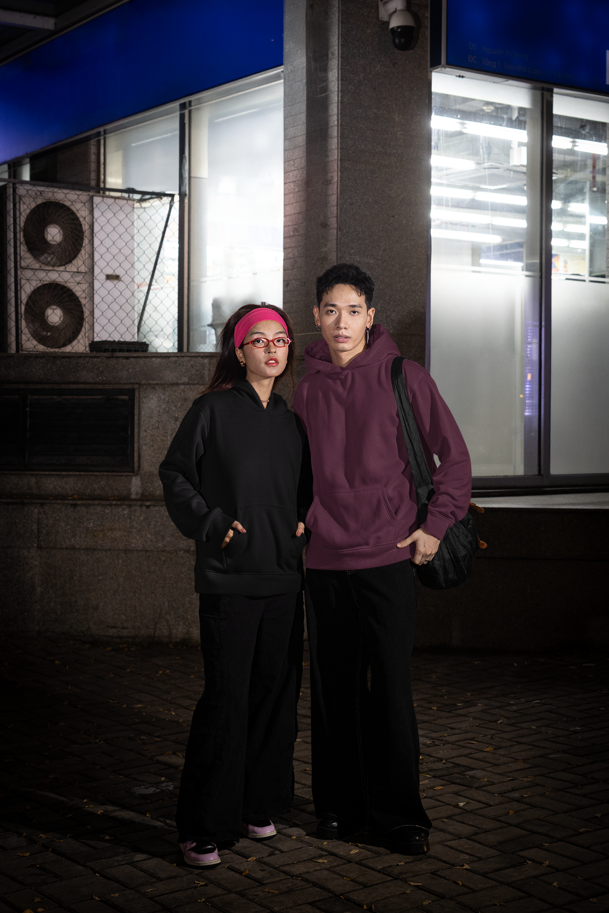 Essential Oversized Hoodie - Maroon