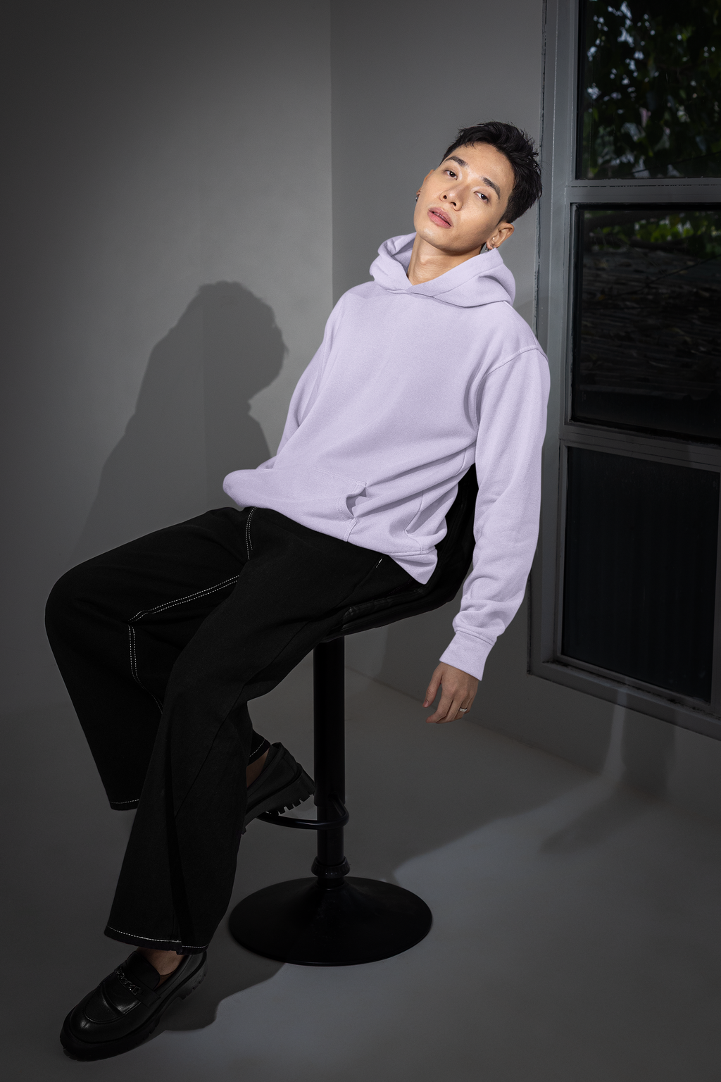 Essential Oversized Hoodie - Lavender