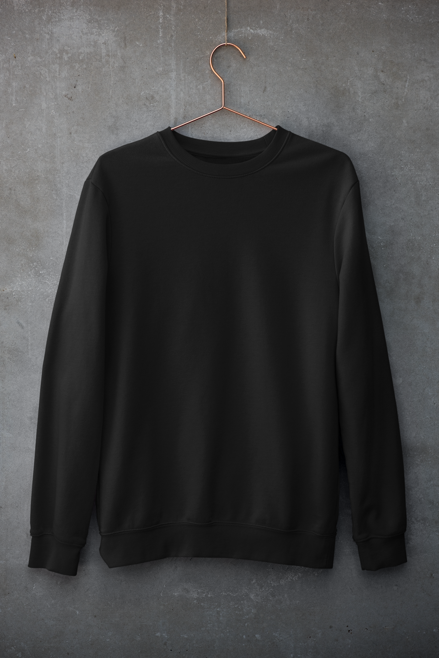 Essential Oversized Sweatshirt - Black