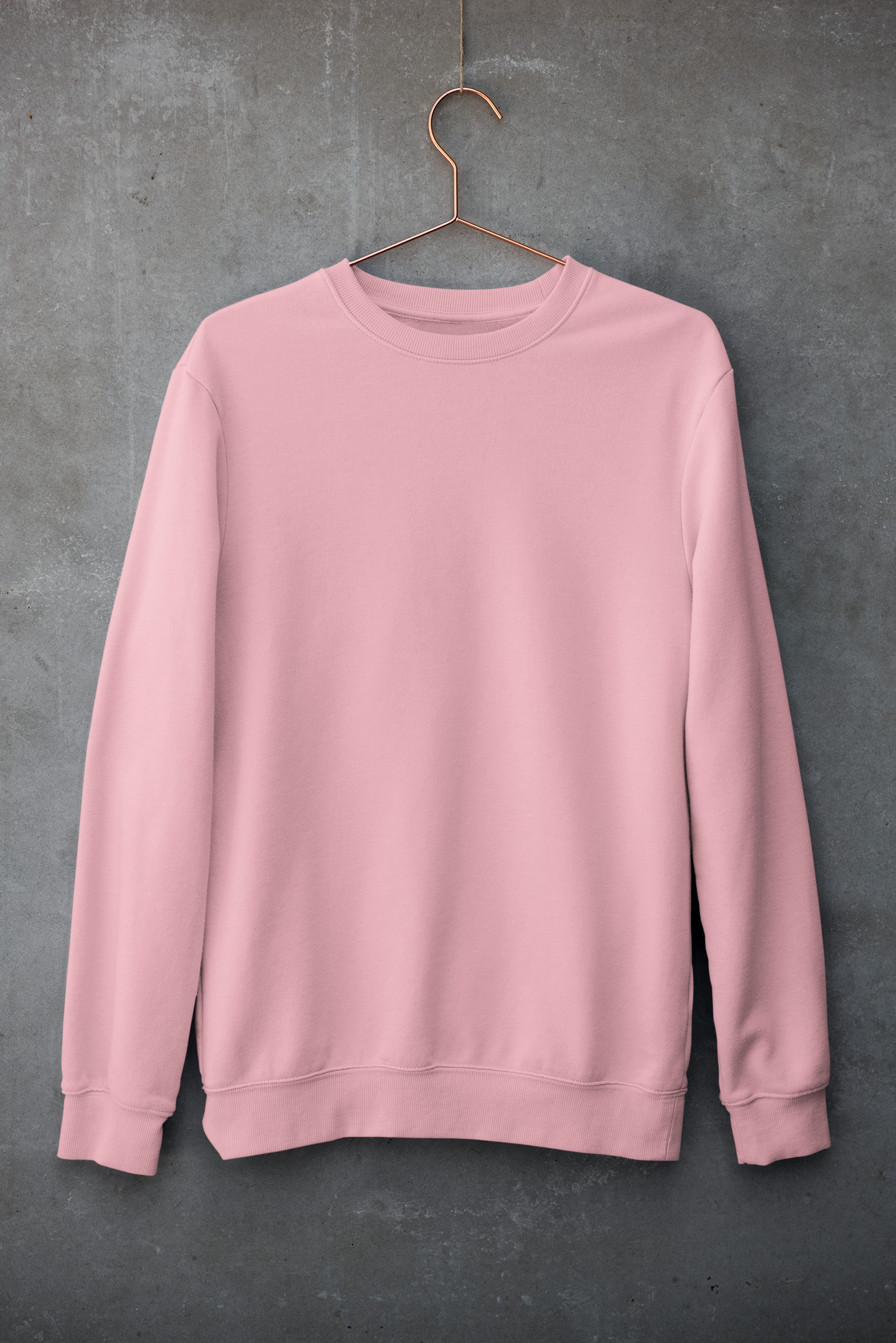 Essential Oversized Sweatshirt - Light Pink