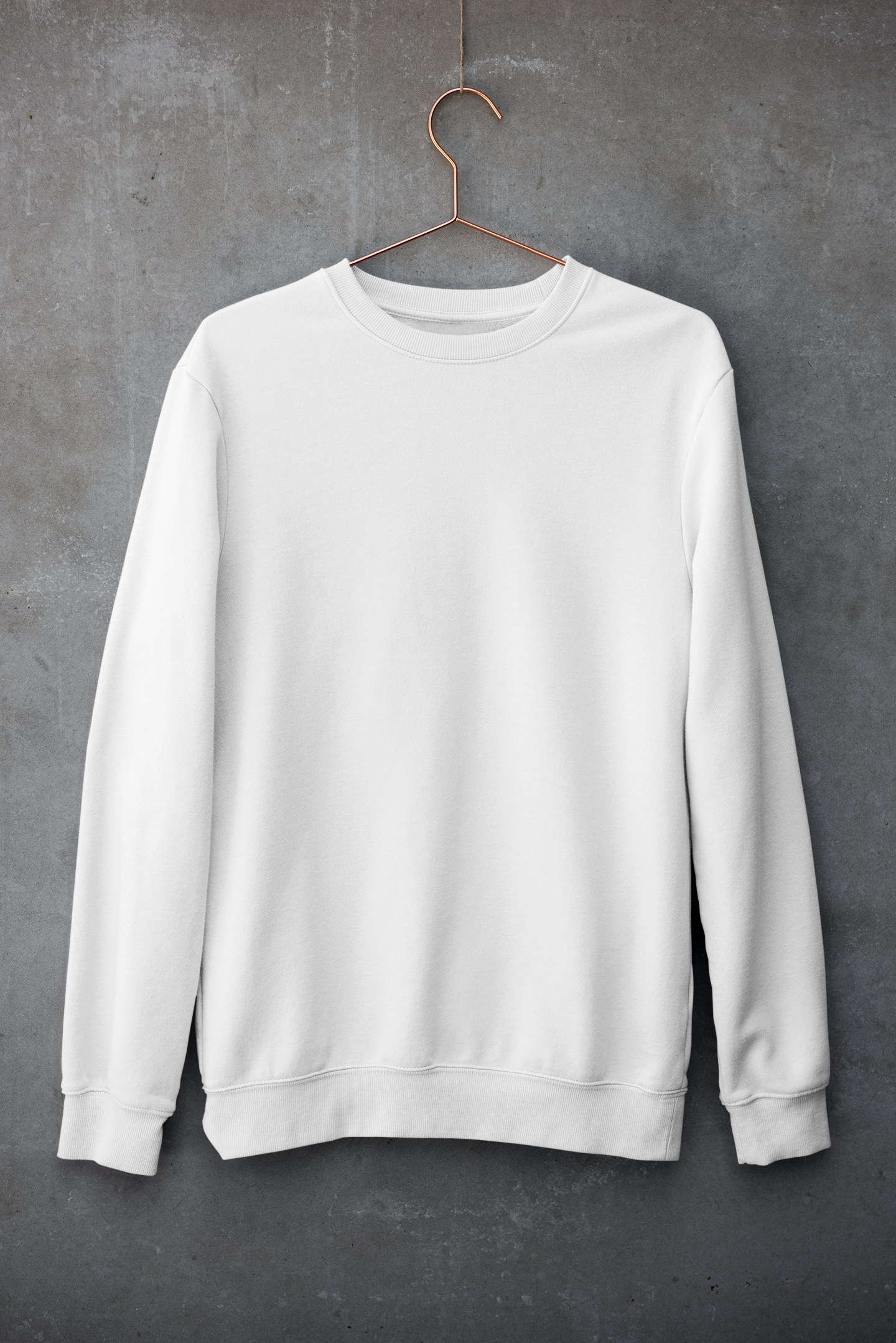 Essential Oversized Sweatshirt - White