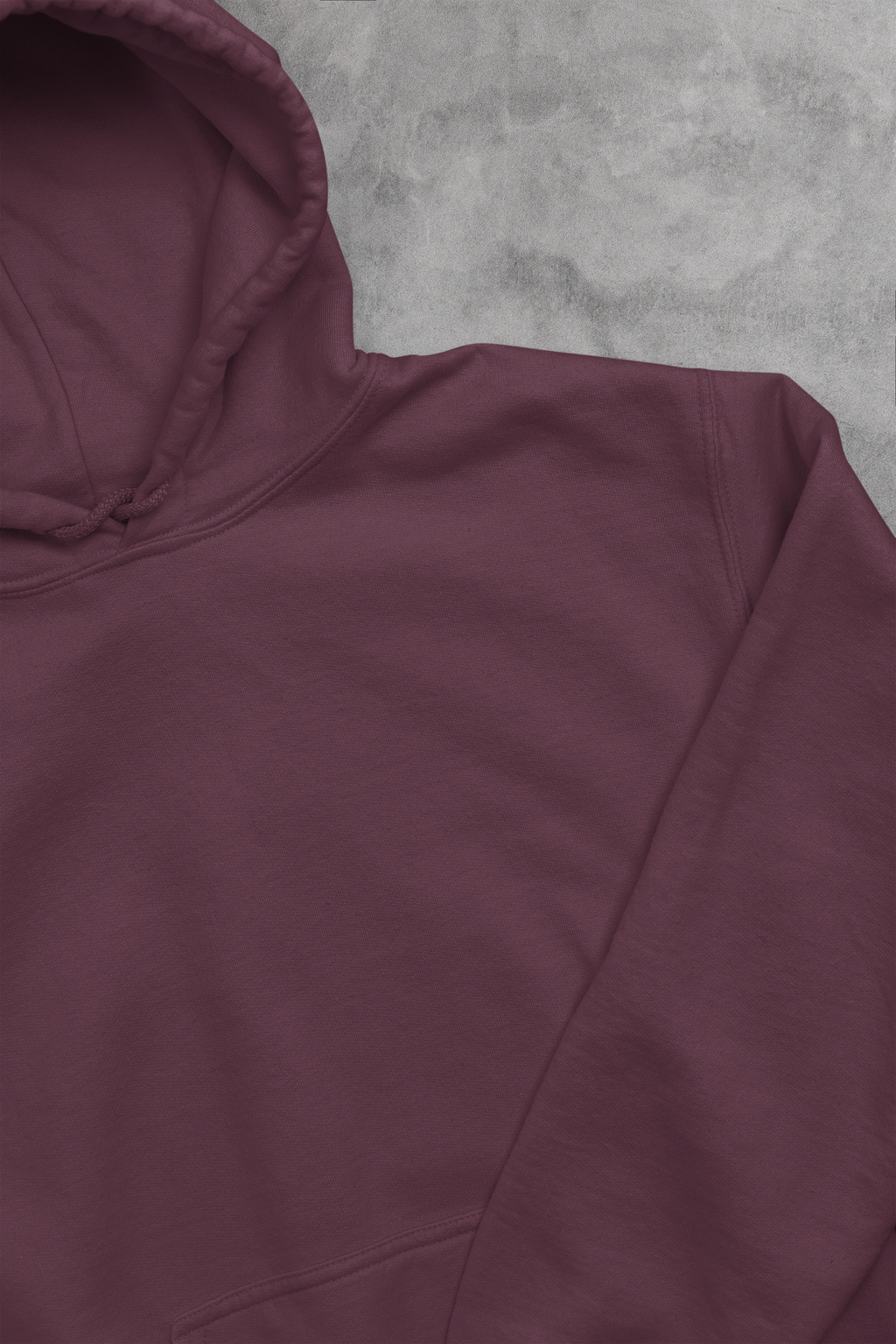 Essential Oversized Hoodie - Maroon